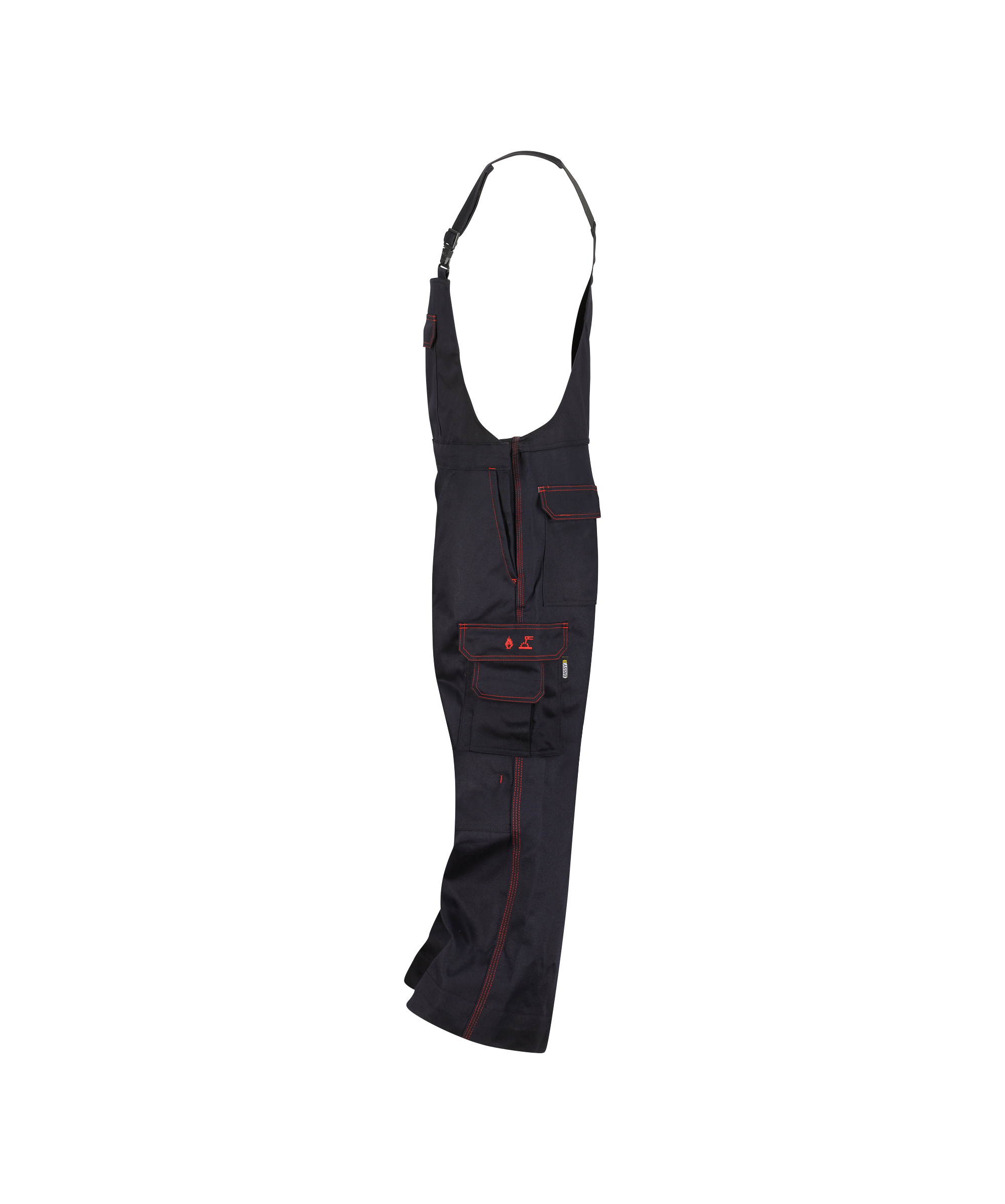 DASSY® Dakota - Vlamvertragende bretelbroek met kniezakken - Afbeelding 7