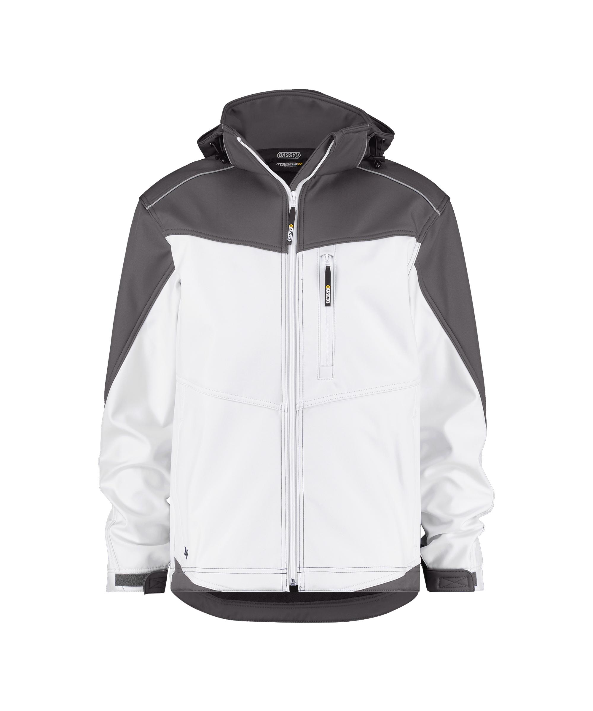 DASSY® Jakarta - Tweekleurige softshelljas