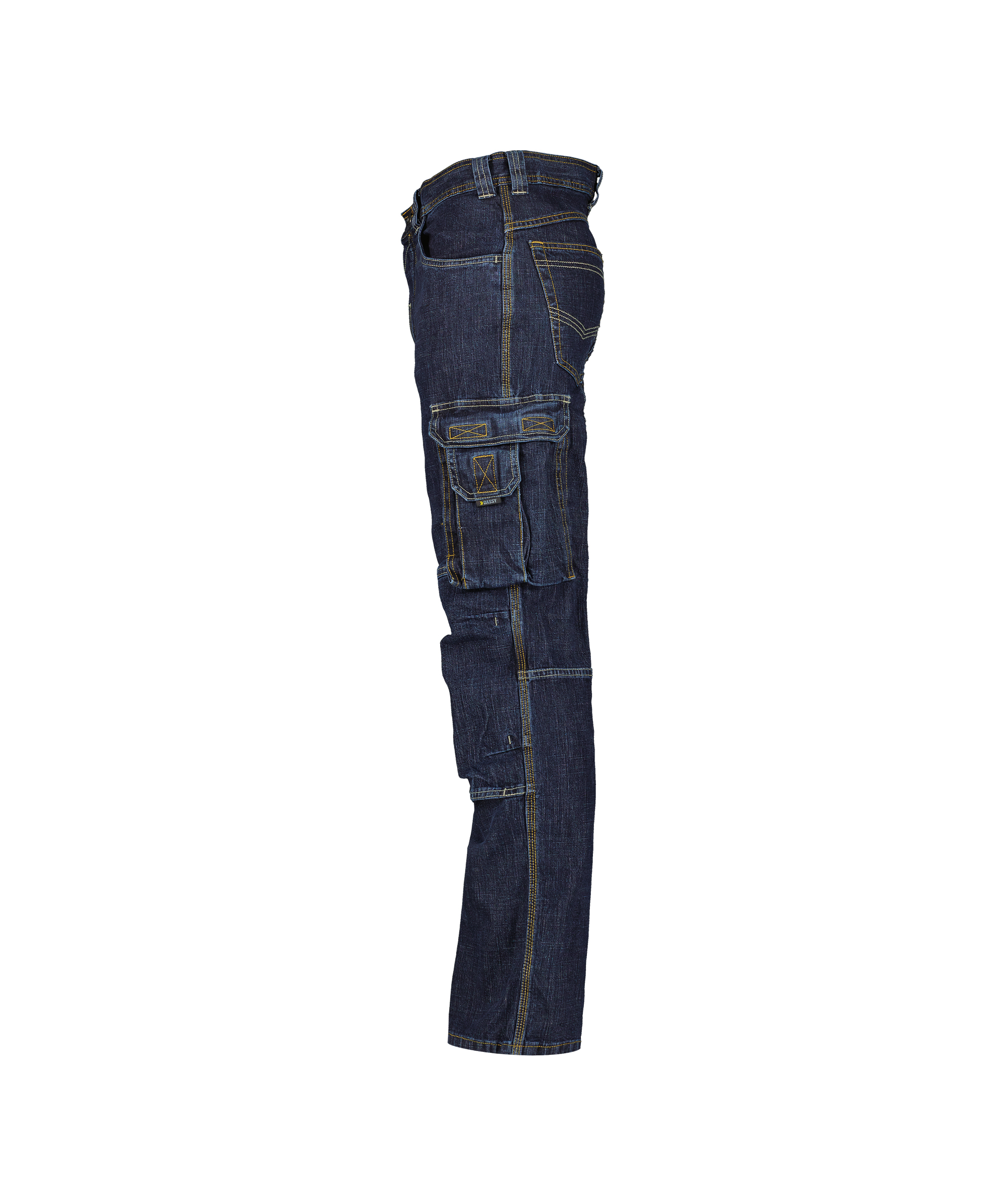 DASSY® Knoxville - Stretch werkjeans met kniezakken - Afbeelding 3