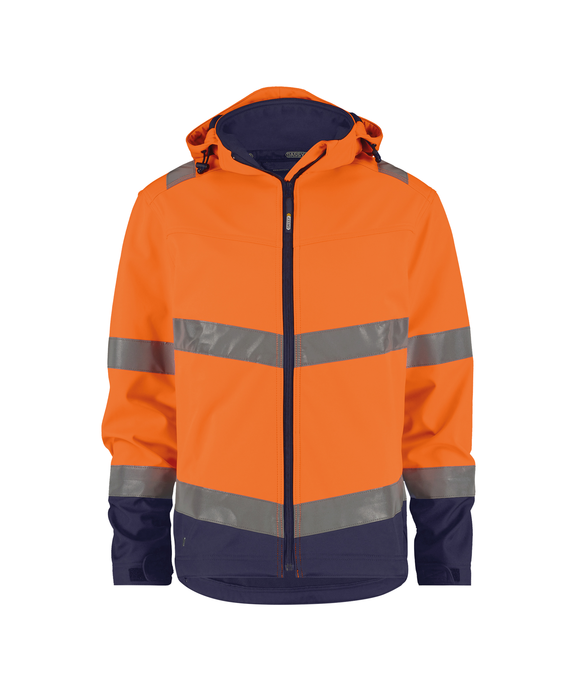 DASSY® Malaga - Hogezichtbaarheidssoftshelljas - Afbeelding 7