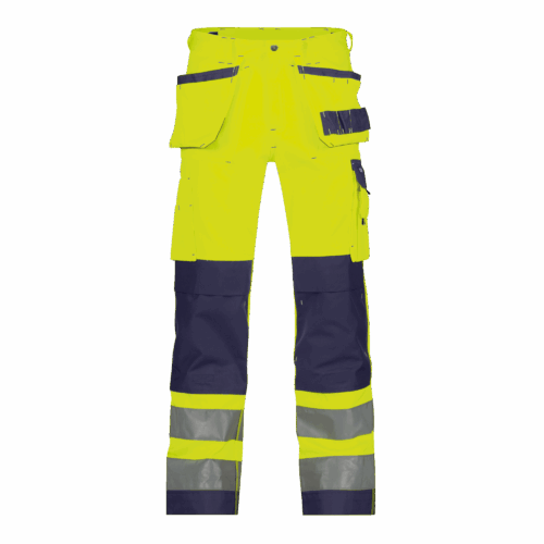 DASSY® Glasgow - Hogezichtbaarheidsholsterzakkenbroek met kniezakken