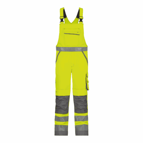 DASSY® Malmedy - Hogezichtbaarheidsbretelbroek met kniezakken