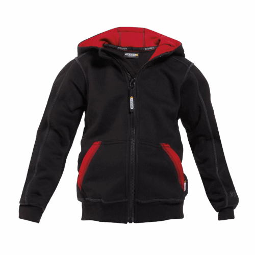 DASSY® Watson Kids - Sweater met lange rits en kap