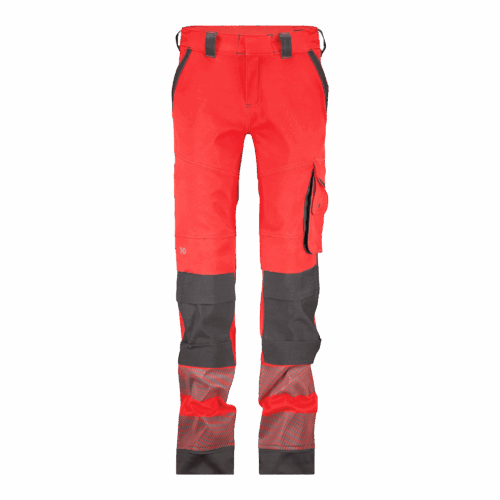 DASSY® Aruba Women - Stretch hogezichtbaarheidsbroek met kniezakken voor dames