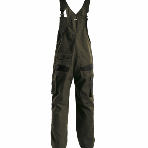 Alternative view of DASSY® Bolt - Canvas bretelbroek met kniezakken