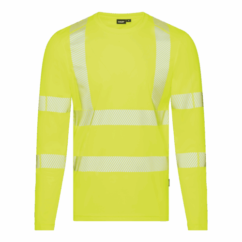 DASSY® Carterville - Hogezichtbaarheids-uv-T-shirt met lange mouwen