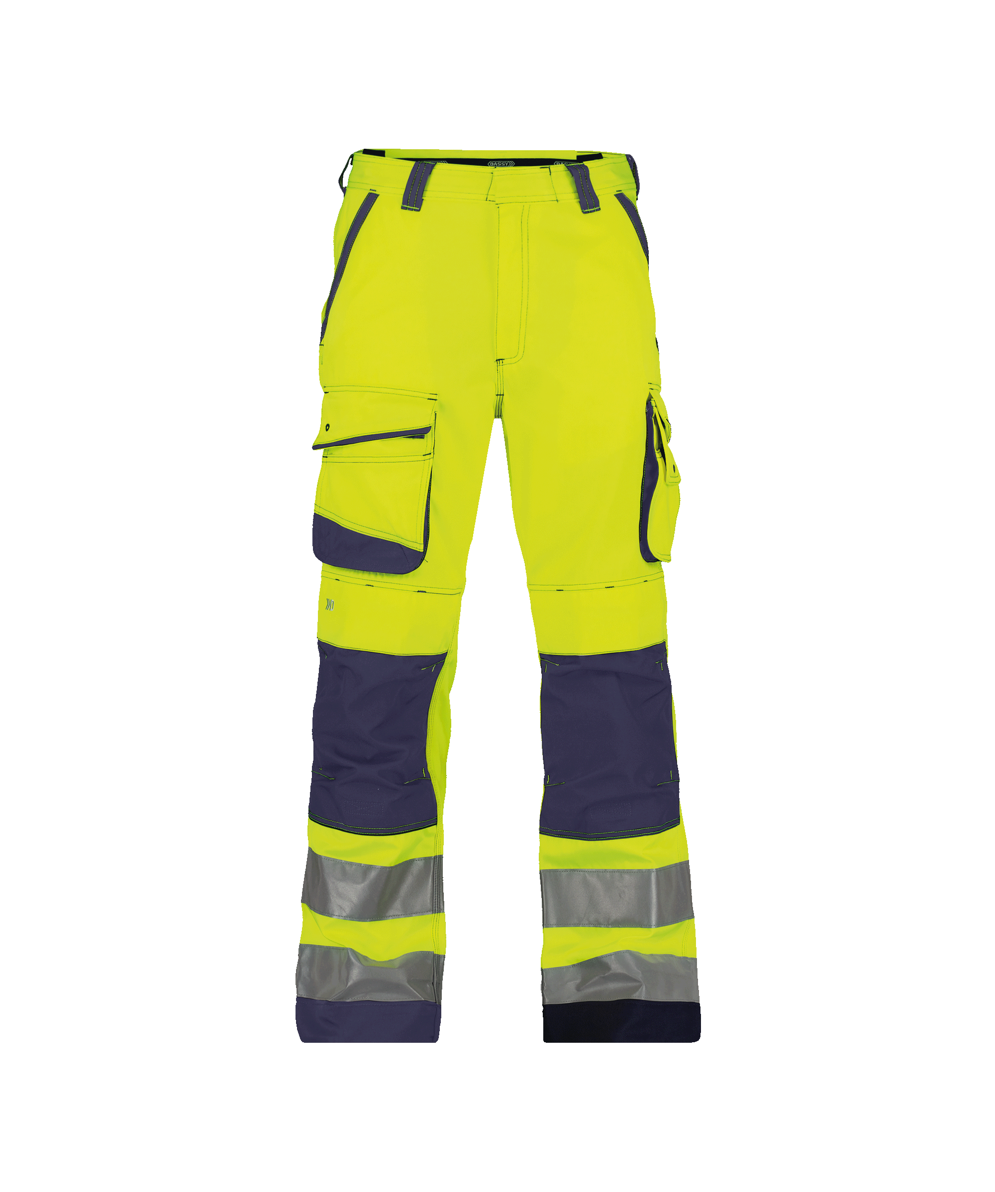 DASSY® Chicago - Hogezichtbaarheidsbroek met kniezakken