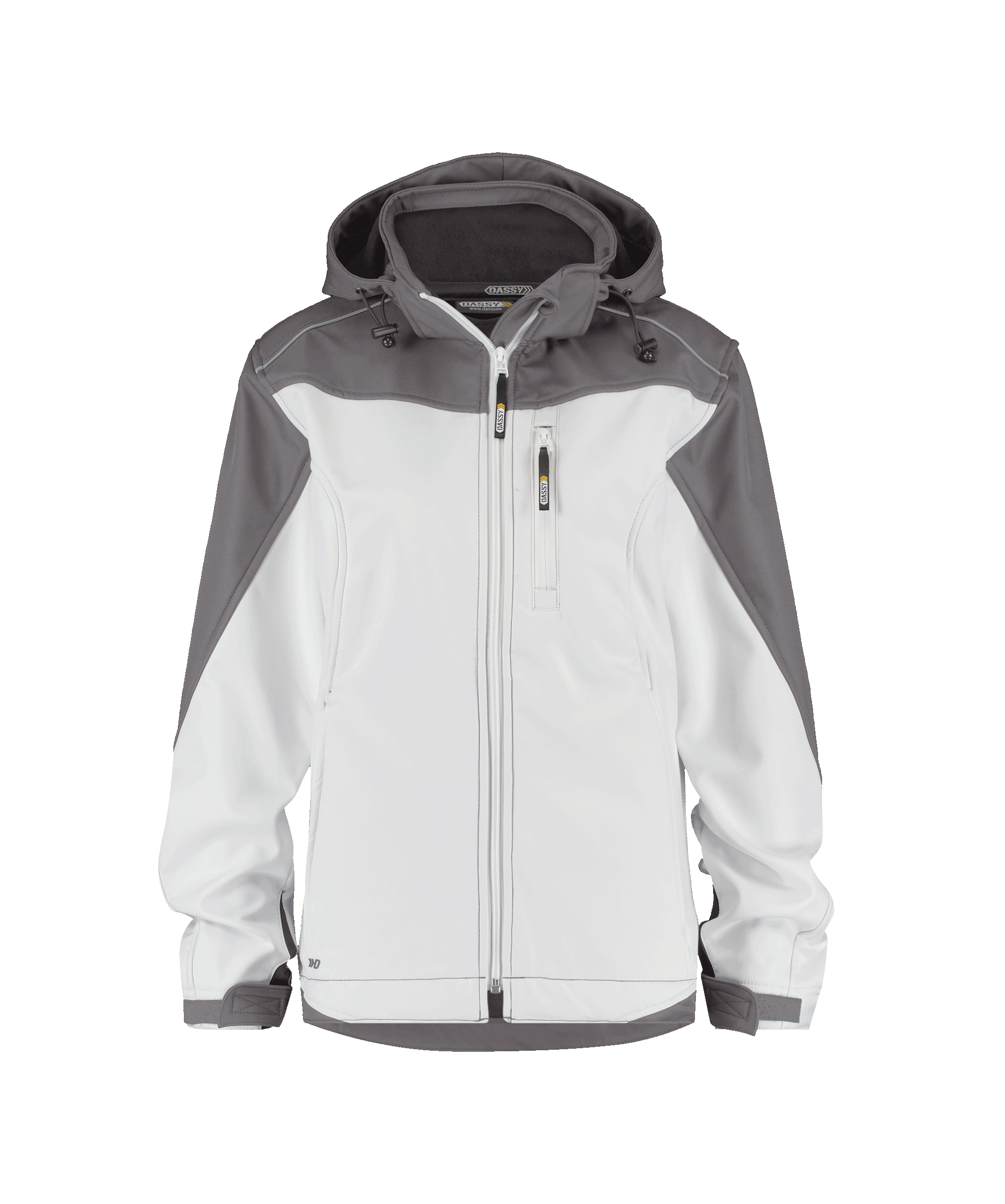 DASSY® Jakarta Women - Tweekleurige softshelljas voor dames