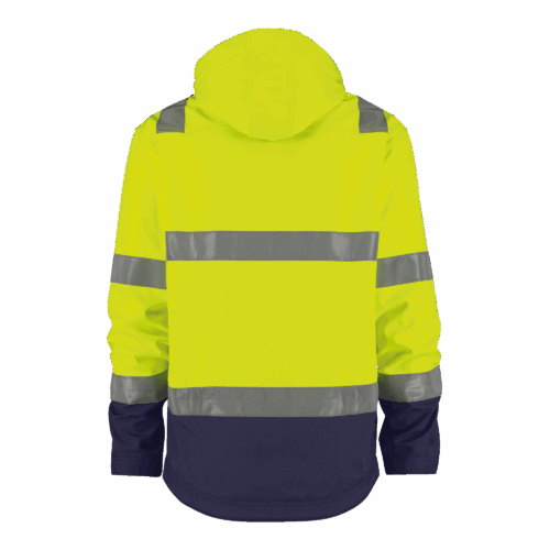 Alternative view of DASSY® Malaga - Hogezichtbaarheidssoftshelljas