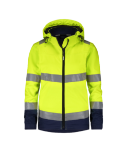 DASSY® Malaga Women - Hogezichtbaarheidssoftshelljas voor dames