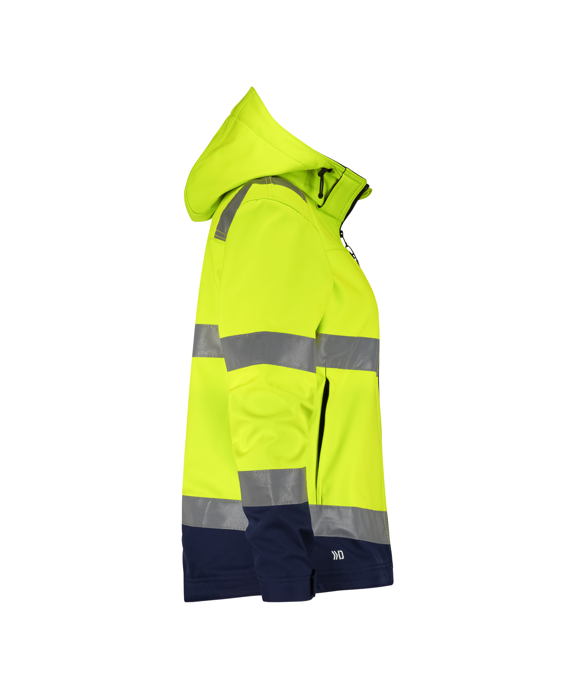 DASSY® Malaga Women - Hogezichtbaarheidssoftshelljas voor dames - Afbeelding 3