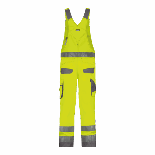 Alternative view of DASSY® Malmedy - Hogezichtbaarheidsbretelbroek met kniezakken