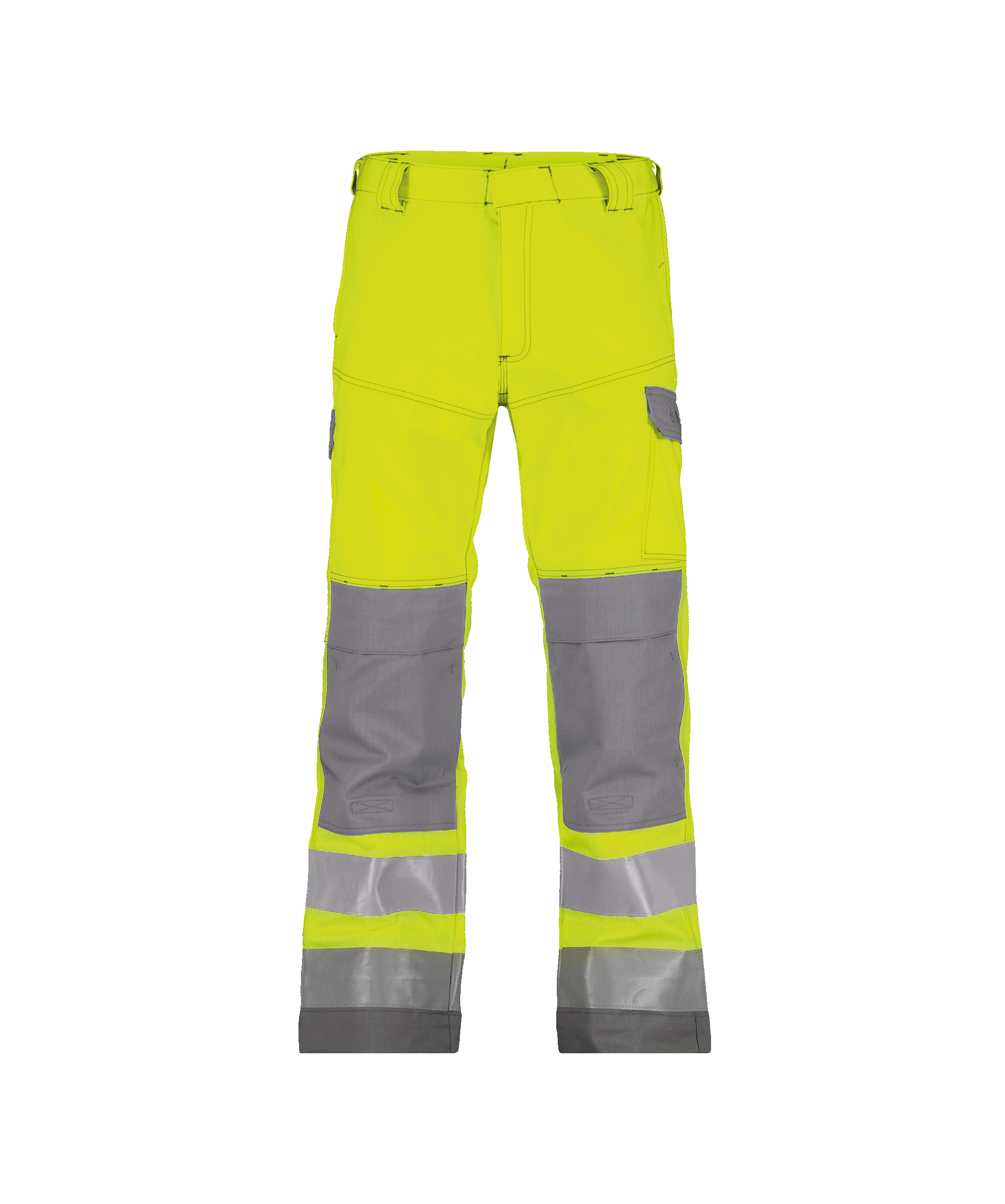 DASSY® Manchester - Multinorm hogezichtbaarheidsbroek met kniezakken