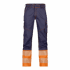 MARINEBLAUW/FLUO-ORANJE