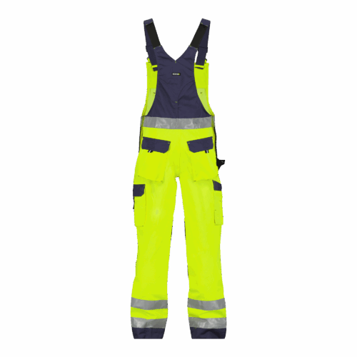 Alternative view of DASSY® Toulouse - Hogezichtbaarheidsbretelbroek met kniezakken