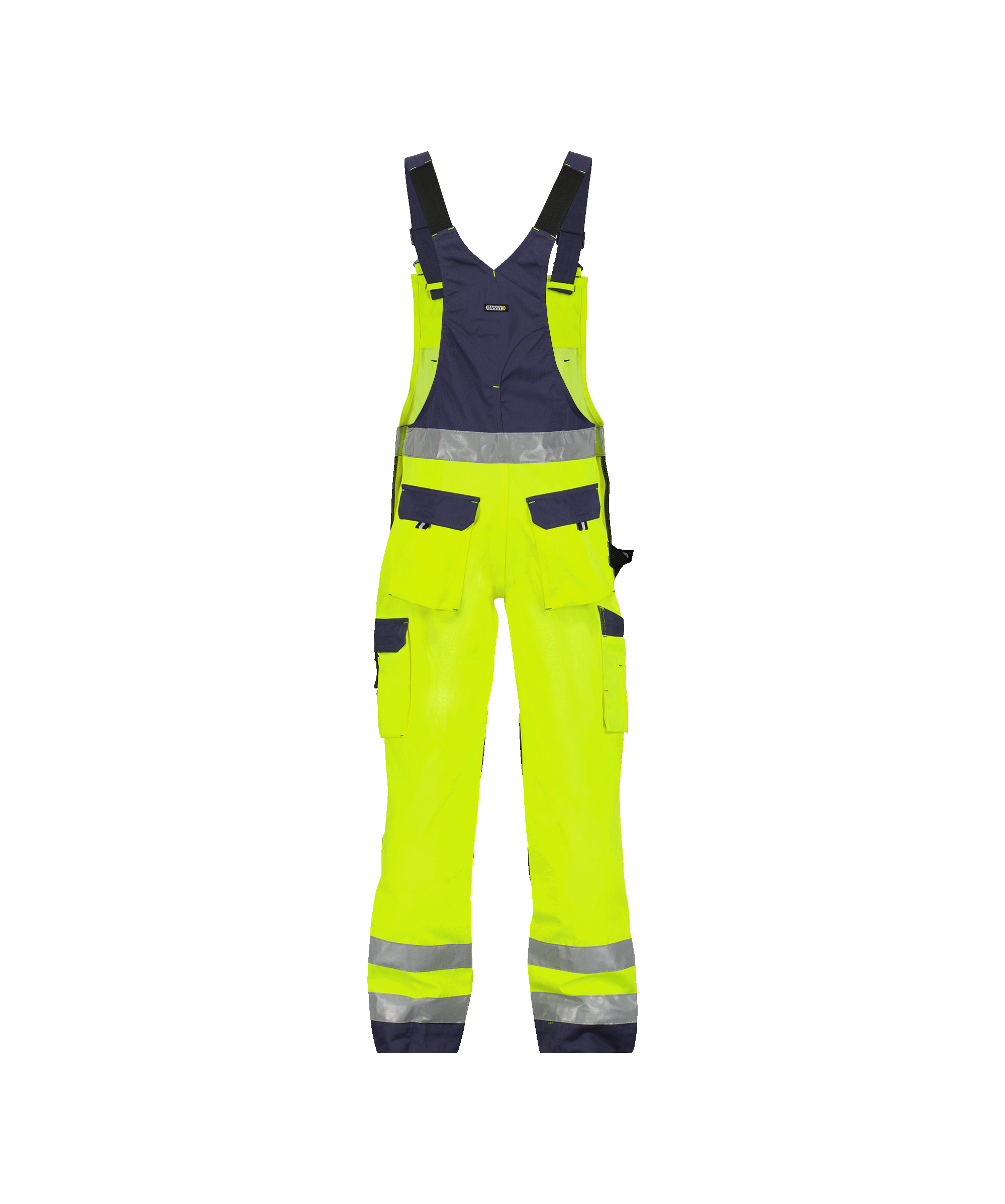 DASSY® Toulouse - Hogezichtbaarheidsbretelbroek met kniezakken - Afbeelding 2