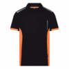 ZWART/FLUO-ORANJE